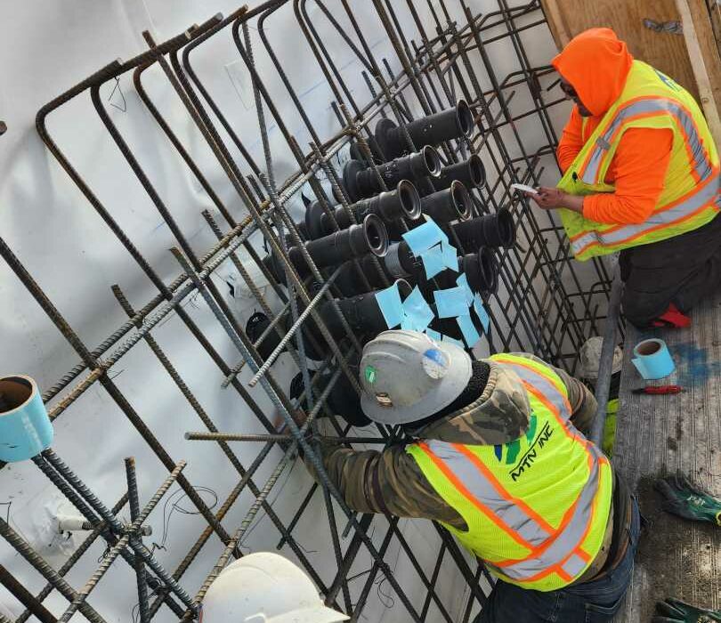 Preprufe install - pipe penetrations